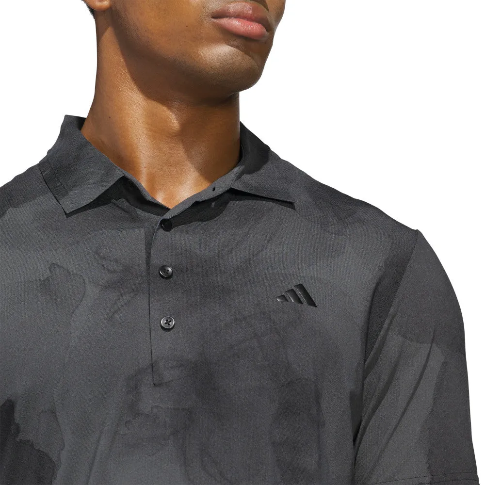 Adidas Ultimate365 Tour Adicool Lc Polo Shirt - Black/Grey Six Dare to Lead
