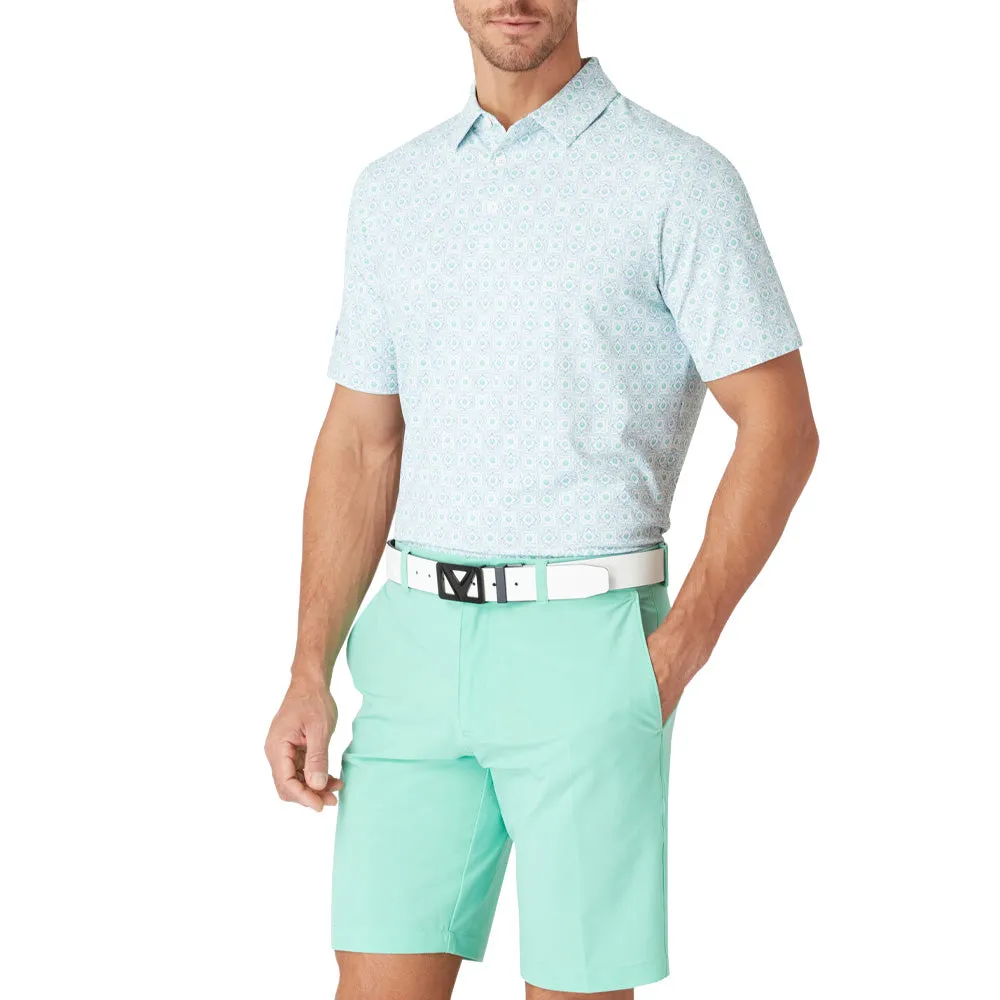 Callaway Golf Foulard Polo Shirt - Neptune Green Dress from the Feet Up