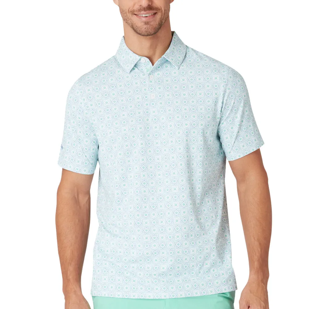 Callaway Golf Foulard Polo Shirt - Neptune Green Redefine Classic Footwear for the Fearless
