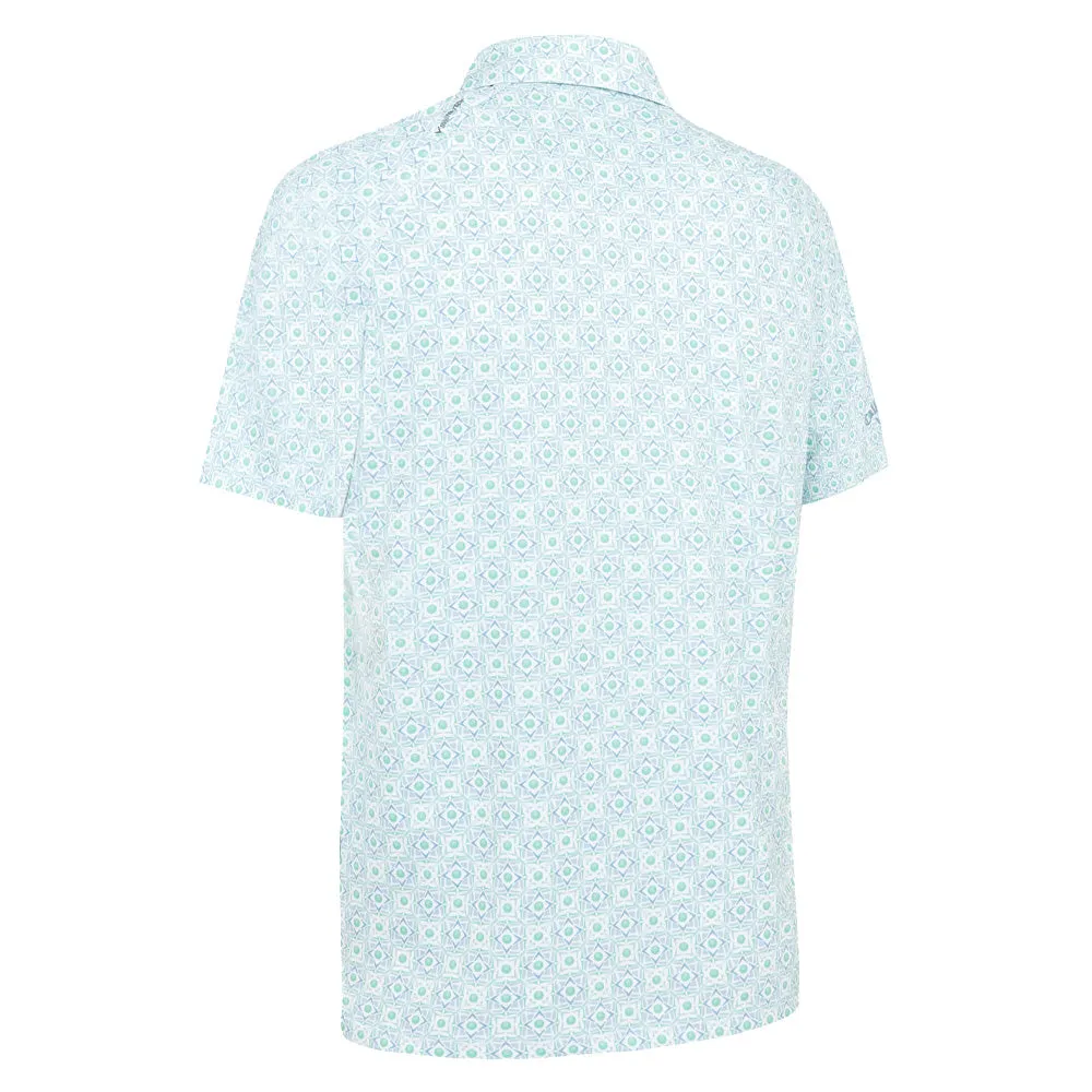 Game-Changer Footwear Callaway Golf Foulard Polo Shirt - Neptune Green