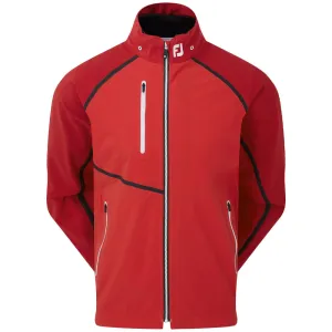 Break Boundaries Command Attention Footjoy Fj Hydrotour Waterproof Jacket - Red Tonal