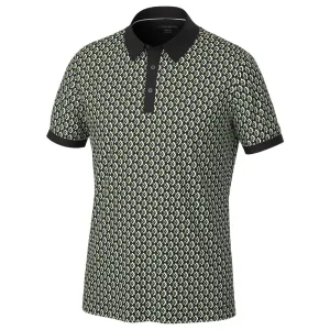 Galvin Green Maxwell Polo Shirt - Black/Fresh Green Built to Move You
