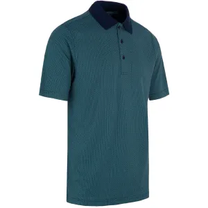 Proquip Pro Tech Double Jacquard Polo Shirt - Navy/Porcelain Halloween Sale