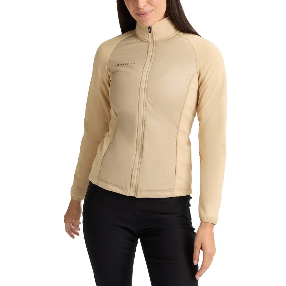 Special Offer Rohnisch Women'S Fiona Hybrid Golf Jacket - Safari