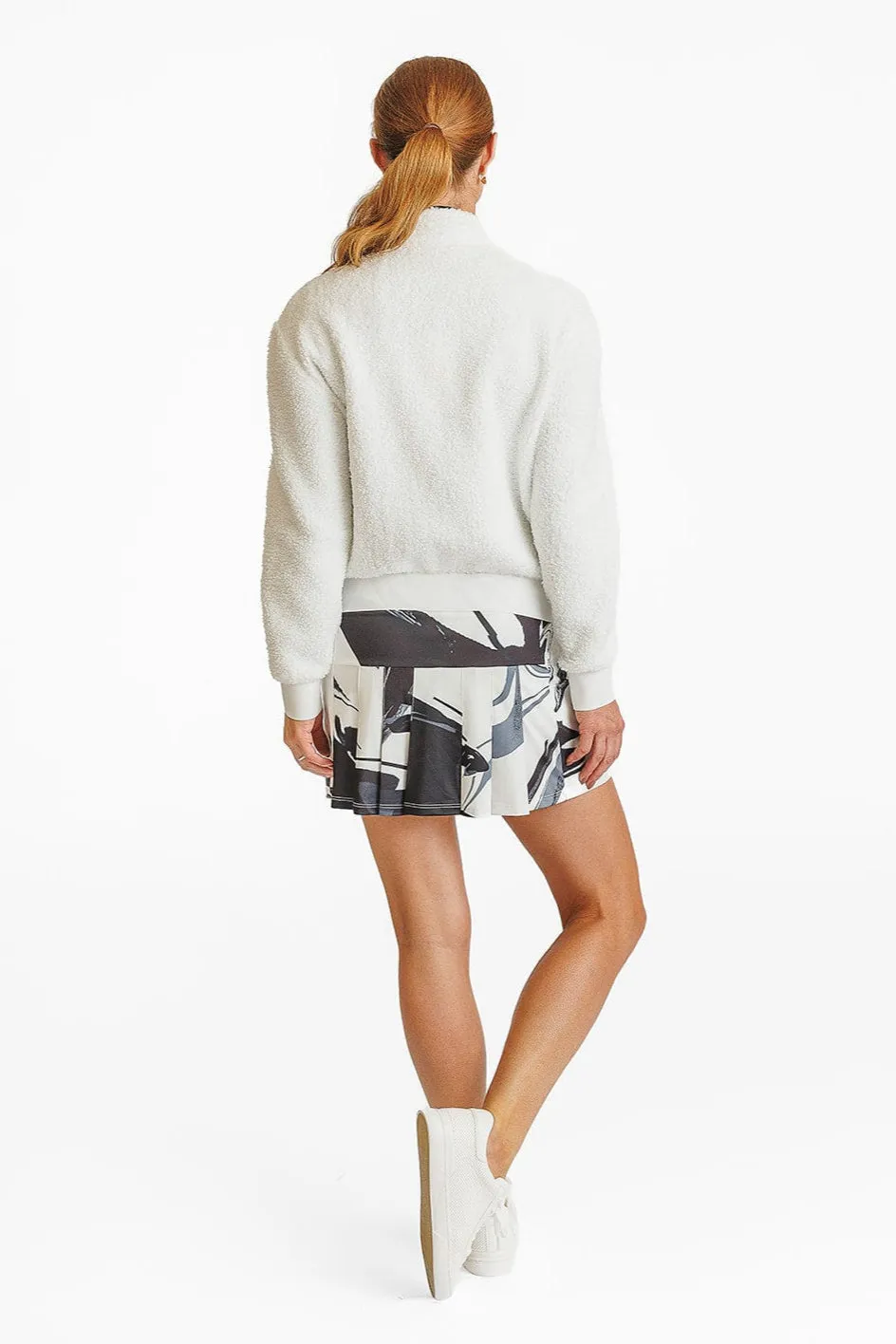 Made to Move Unleash Your Power Danni Bomber Jacket - Cotton Sherpa