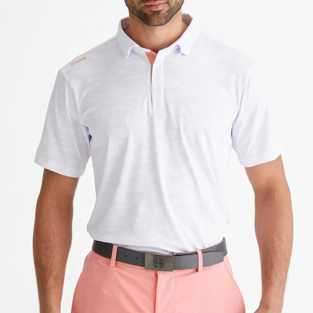 Built to Perform Ping Kenan Polo Shirt - White