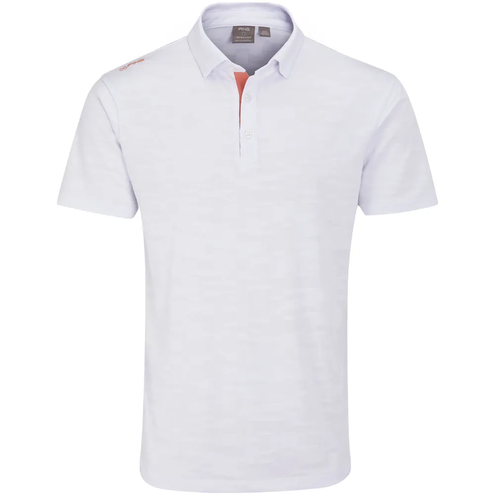 Ping Kenan Polo Shirt - White Halloween Sale Bring the Heat