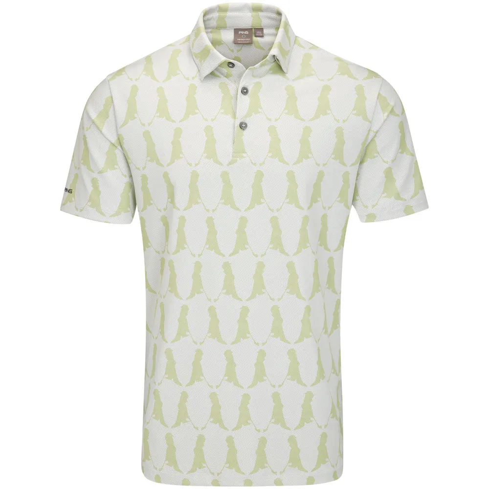 Move Beyond Ordinary Ping Mr. Ping Printed Polo Shirt - Limelight Multi
