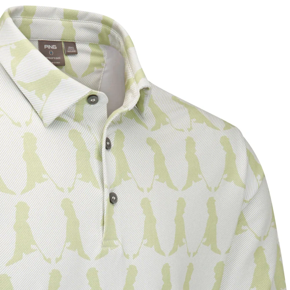 Ping Mr. Ping Printed Polo Shirt - Limelight Multi Dress from the Feet Up