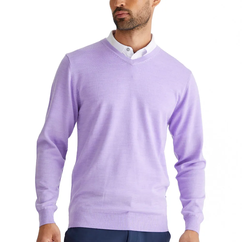 Ping Sullivan Sweater - Purple Ash Marl Feel the Energy Loud Looks, Smooth Moves
