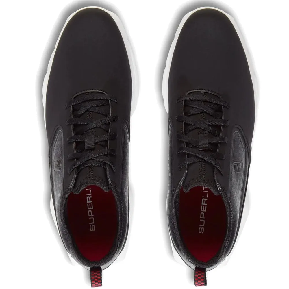 Style Meets Power Footjoy Superlites Xp Spikeless Waterproof Shoes - Black/White/Red