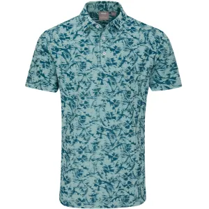 Stride with Confidence Ping Diego Polo Shirt - Misty Green Multi