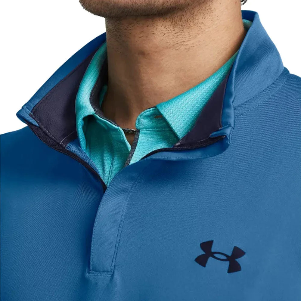 Under Armour Playoff 2.0 1/4 Zip Pullover - Photon Blue/Midnight Navy/Midnight Navy Define Your Own Way Gear Up and Go