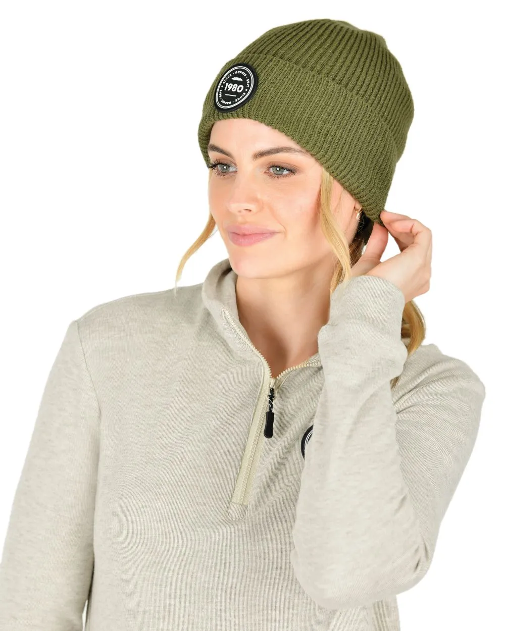 WeatherBeeta Fleece Lined Beanie Men's Hiking Hats