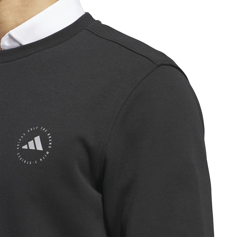 Stride with Confidence Adidas Core Crew Neck Pullover - Black