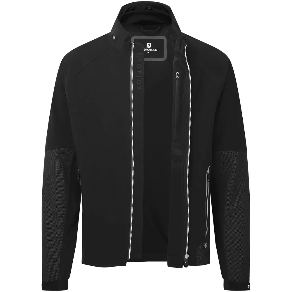 Footjoy Hydrotour Waterproof Jacket - Black Christmas Day Sale