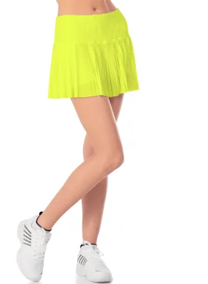 Step Out Boldly Long Pleated Smocked Skirt