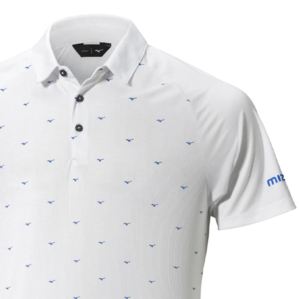 Move Beyond Ordinary Step Out Boldly Mizuno Rb Polo Shirt - White