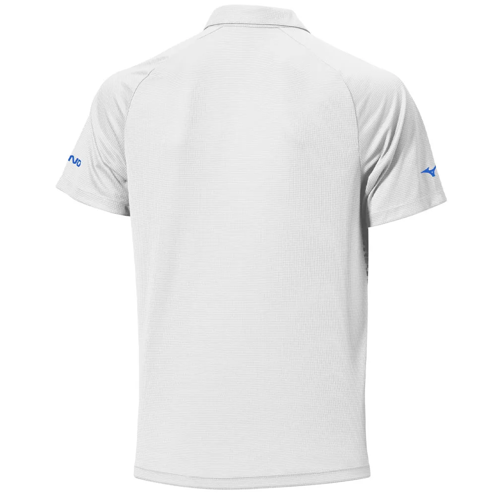 Mizuno Rb Polo Shirt - White Walk with Power Game-Changer Footwear