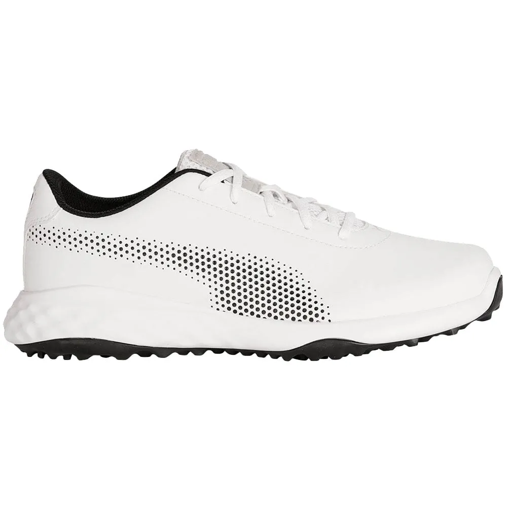 Puma Grip Fusion Tech Spikeless Waterproof Shoes - White Back To School Sale