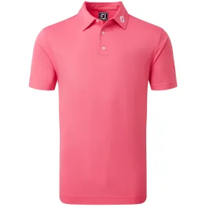 Hit Your Next Level Footjoy Stretch Pique Solid Polo Shirt - Watermelon