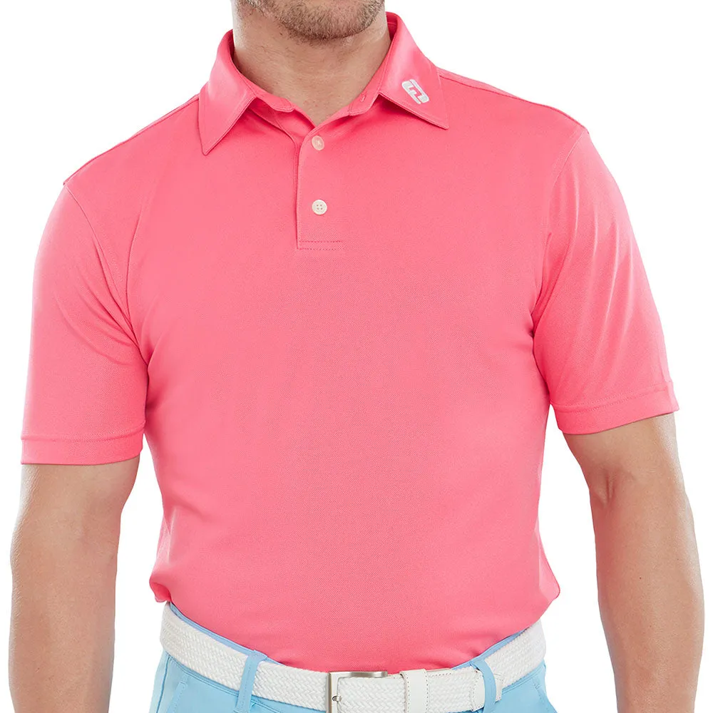 Footjoy Stretch Pique Solid Polo Shirt - Watermelon Black Friday Exclusive Not for the Ordinary