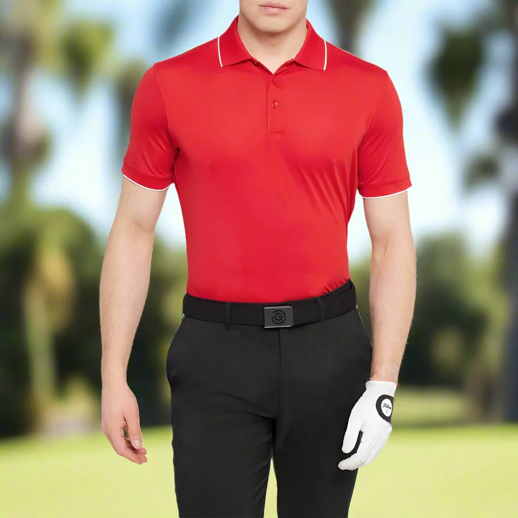 Galvin Green Marty Polo Shirt - Red Built to Move You