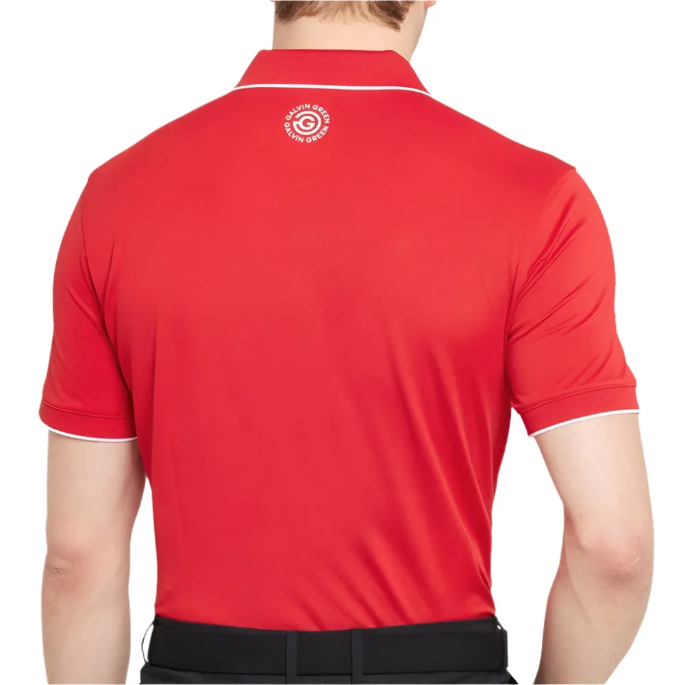 Black Friday Exclusive Style Meets Power Galvin Green Marty Polo Shirt - Red