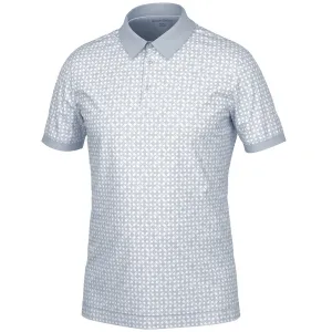 Performance Unleashed All Eyes on You Galvin Green Melvin Polo Shirt - Cool Grey/White