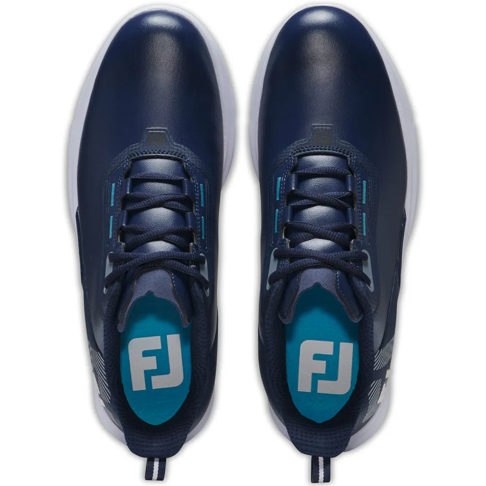 Footjoy Fuel Spikeless Shoes - Navy/White/Blue Steal President's Day Sale