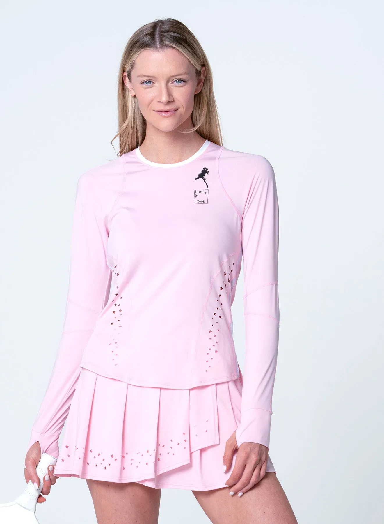 Win It Long Sleeve Valentine's Day Sale Stride with Confidence
