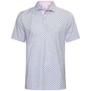 Puma X Ap Micro Umbrellas Polo Shirt - White Glow Unapologetically You