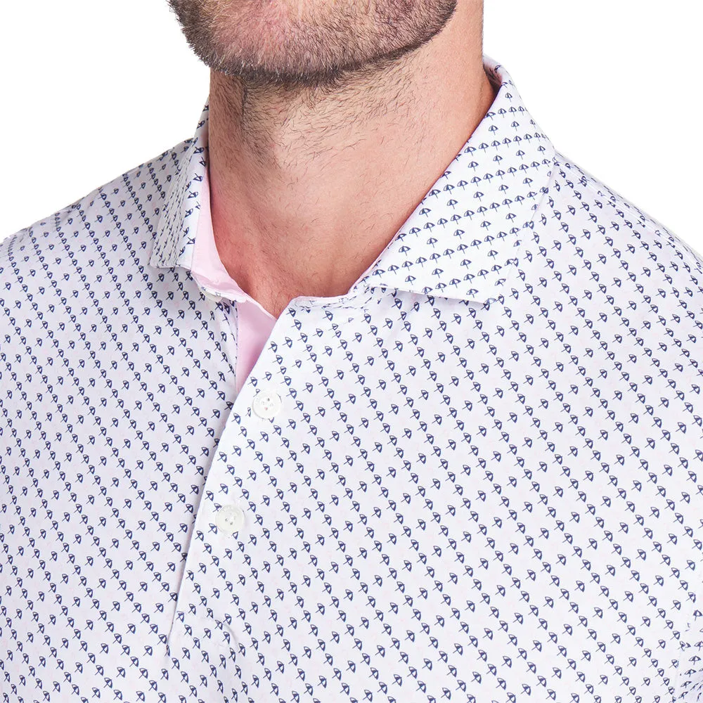 Puma X Ap Micro Umbrellas Polo Shirt - White Glow Budget Friendly