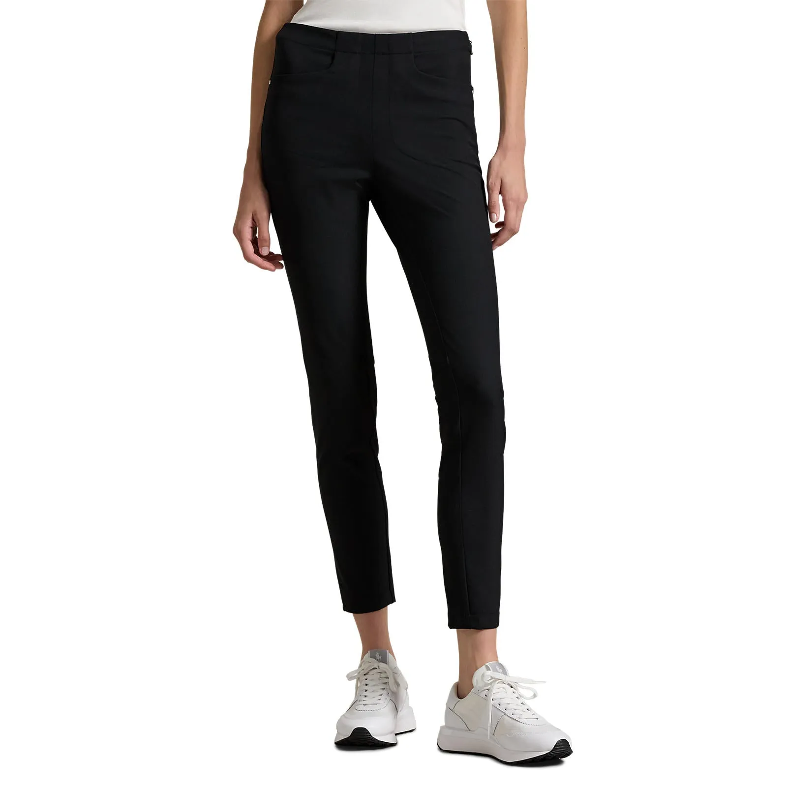 Steal Autumn Sale Rlx Ralph Lauren Women'S Eagle Stretch Twill Golf Pants - Black