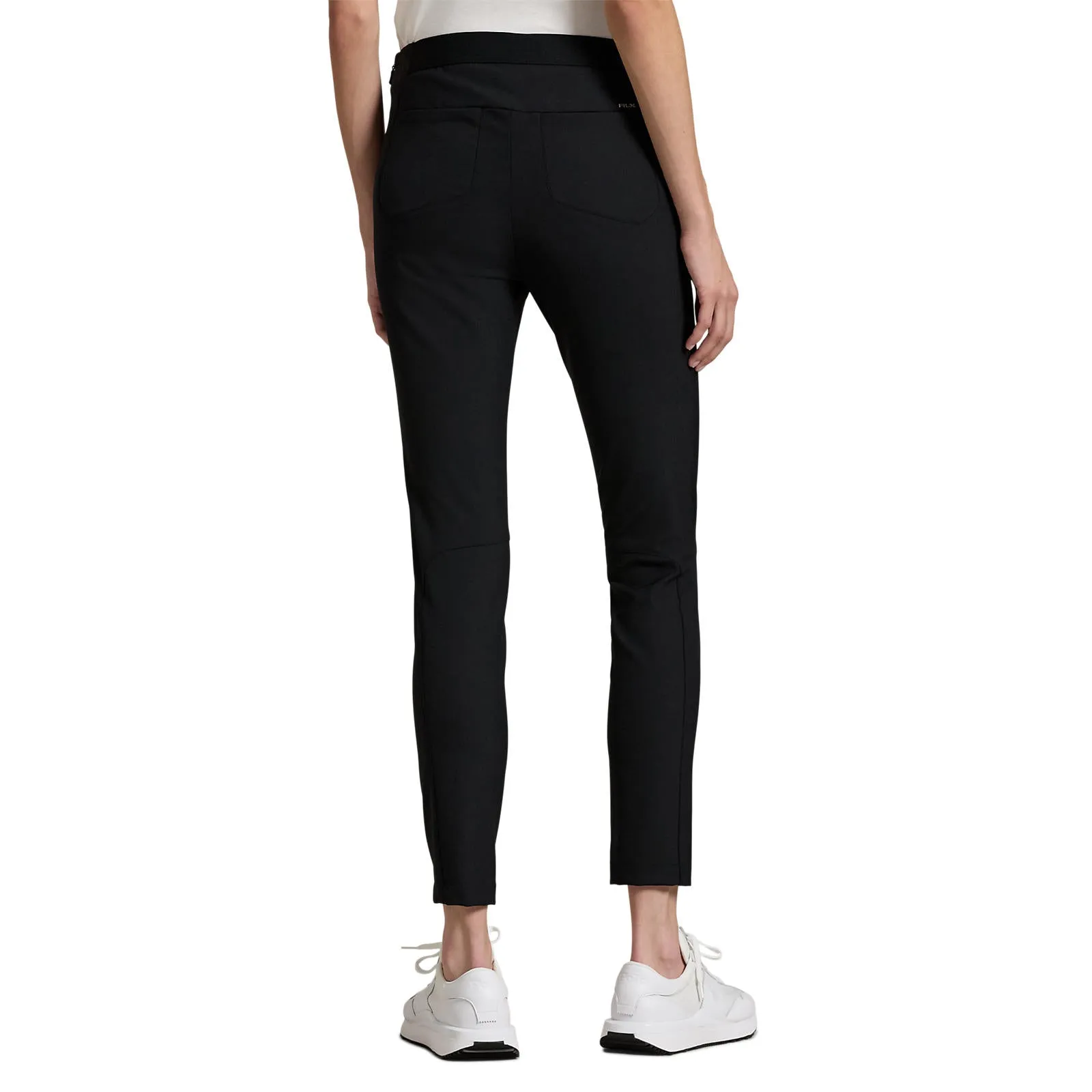 Rlx Ralph Lauren Women'S Eagle Stretch Twill Golf Pants - Black Command Attention Unapologetically You