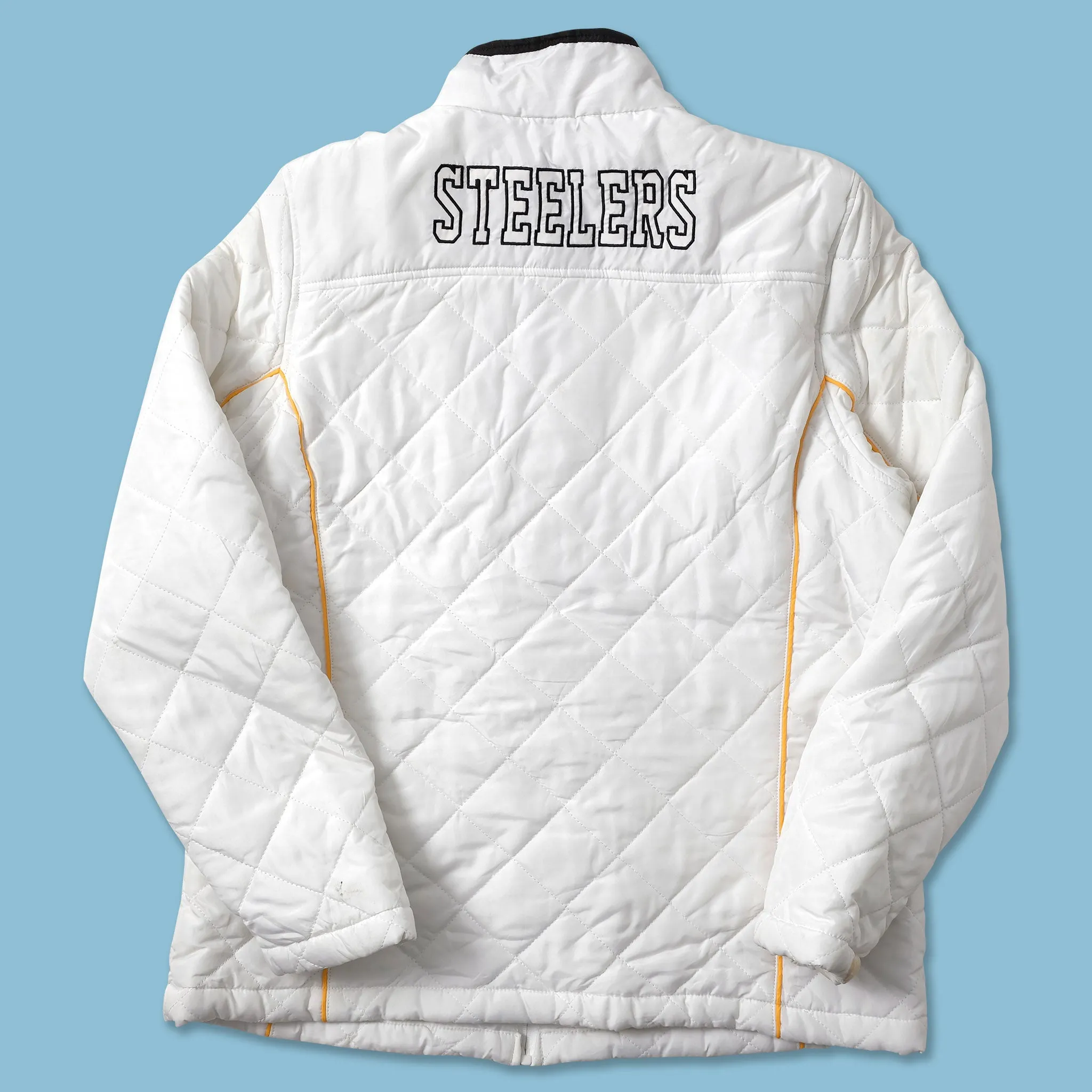 Women's Pittsbrugh Steelers Padded Jacket Medium