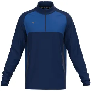 Mizuno Contrast 1/4 Zip Pullover - Navy Own the Streets