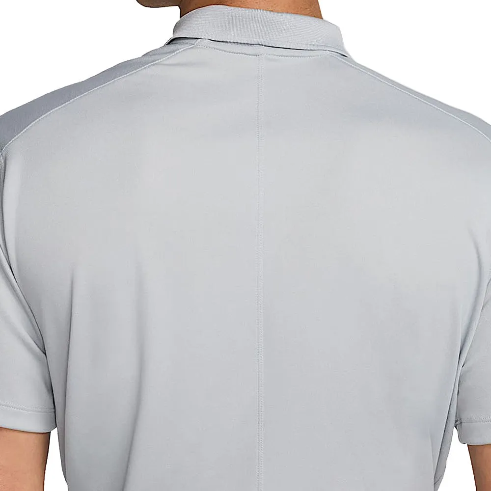 Nike Dri-Fit Victory Solid Polo Shirt - Wolf Grey/White Walk Loud Walk Tall