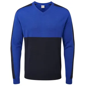 Walk with Purpose Ping Laurence Midlayer - Blue Surf/Navy