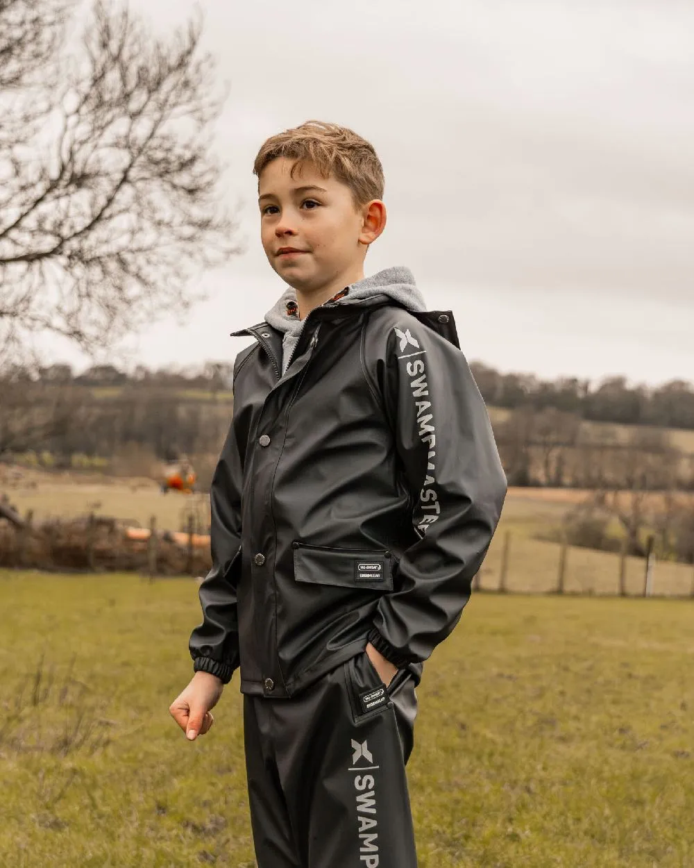 Xpert Childrens Swampmaster Stormgear Waterproof Jacket Dog Walking Waterproof Jackets