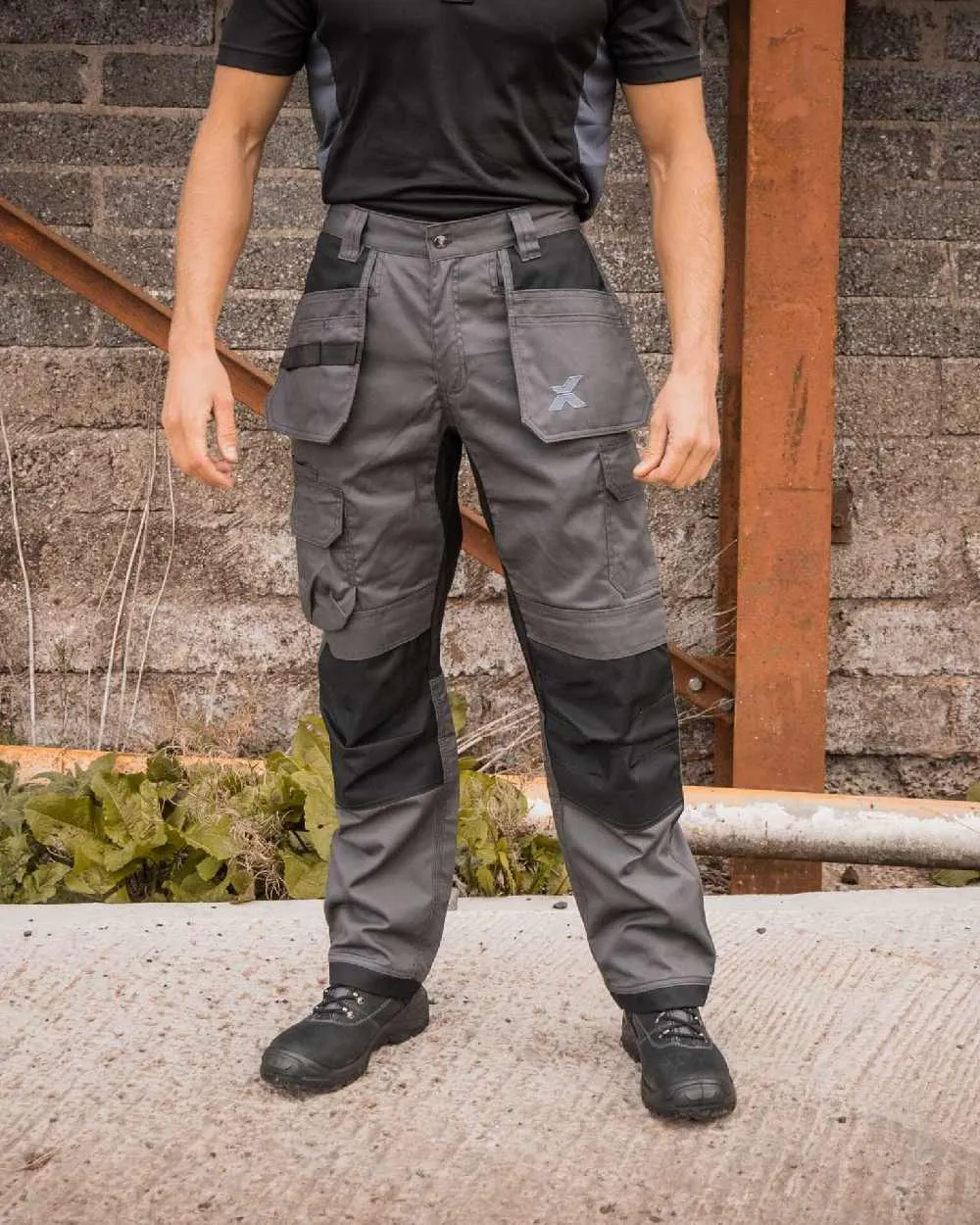 Xpert Mens Core Stretch Work Trousers Heavy Duty Work Pants