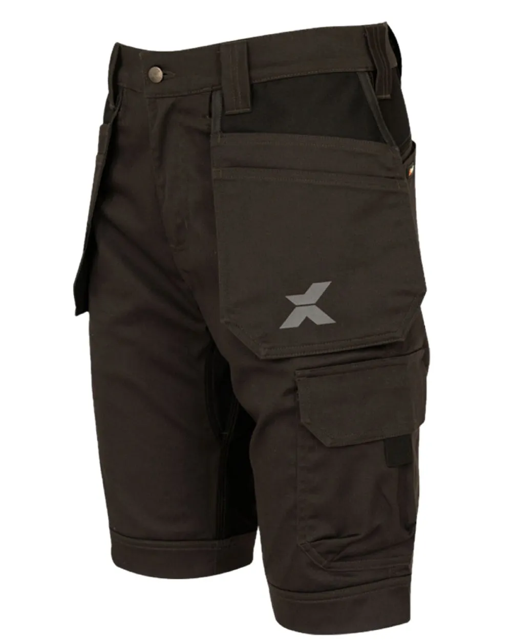 Xpert Mens Pro Stretch Work Shorts Summer Cargo Shorts Men