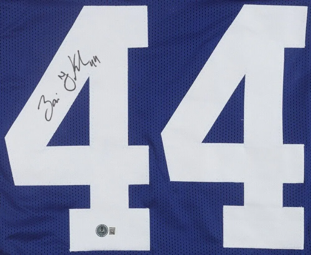Zaire Franklin Signed Indianapolis Colts Jersey (Beckett) 2024 Pro Bowl L.B.