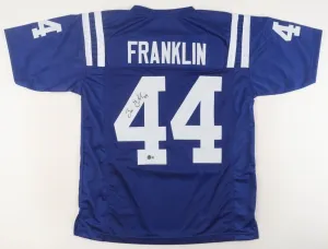 Zaire Franklin Signed Indianapolis Colts Jersey (Beckett) 2024 Pro Bowl L.B.