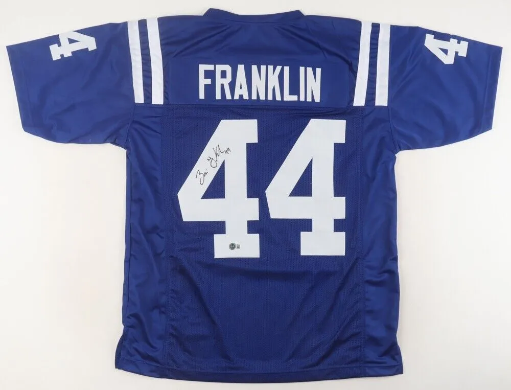 Zaire Franklin Signed Indianapolis Colts Jersey (Beckett) 2024 Pro Bowl L.B.